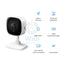 TP-Link TAPO C100 Home Security Wi-Fi Camera - H.264 / 1080p Full HD / 2.4 GHz