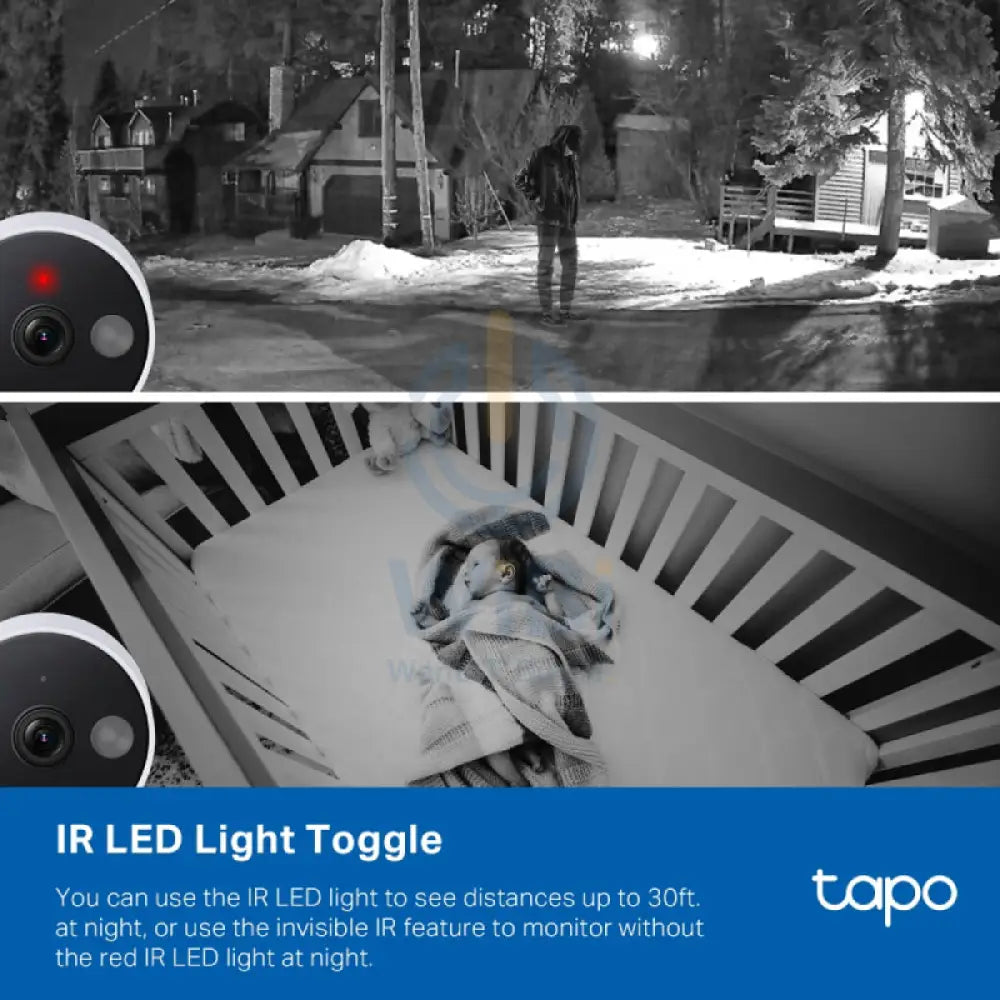 تي بي لينك (TAPO C120) تابو خارجي  داخليواي-فاي هوم الأمان كاميرا - 2K QHD 4MP / 12xكاميرات  رقمية