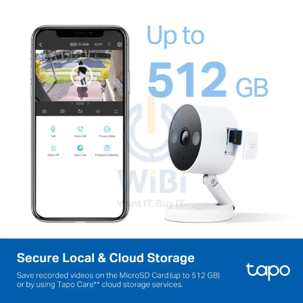 تي بي لينك (TAPO C120) تابو خارجي  داخليواي-فاي هوم الأمان كاميرا - 2K QHD 4MP / 12xكاميرات  رقمية