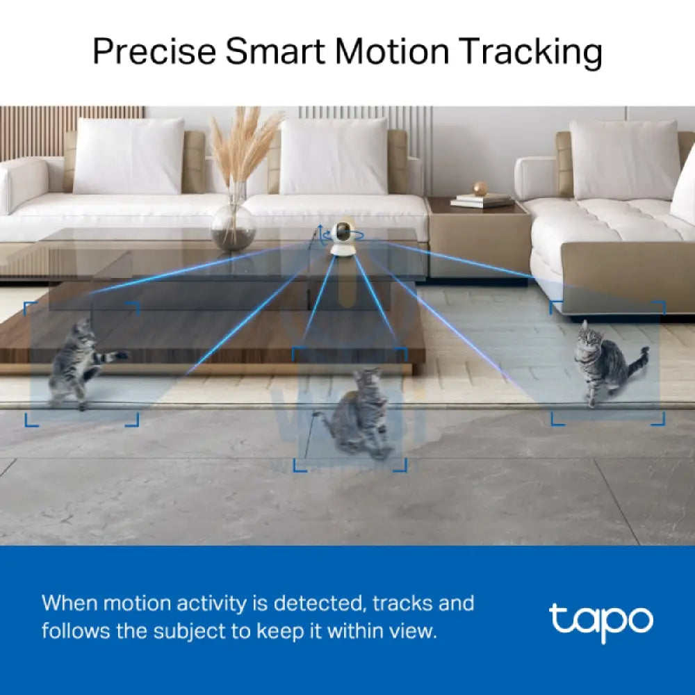 TP-Link TAPO C220 Pan/Tilt AI Home Security Wi-Fi Camera - 2K 4 MP QHD / 12x Digital Zoom Cameras > Security Cameras