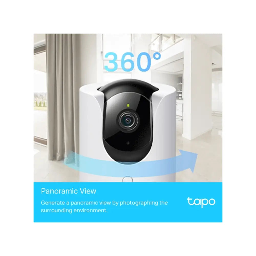 TP-Link (Tapo C225) Pan/Tilt AI Home Security Wi-Fi Camera - 2K QHD (2560 × 1440) Cameras > Security Cameras