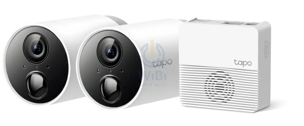 TP-LINK Tapo C400S2 Smart Wire-Free Security Camera System 2-Camera System Cameras > Security Cameras