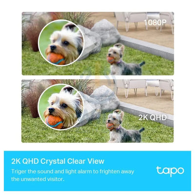 TP-Link Tapo C420S2 Security Camera with Night Vision White Cameras > Security Cameras