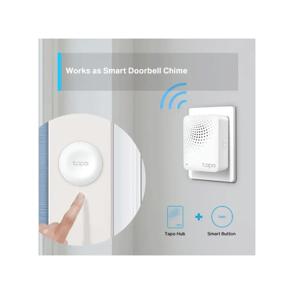 TP-Link (Tapo H100) Smart Hub with Chime (Hub Required) Networking Products > Routers