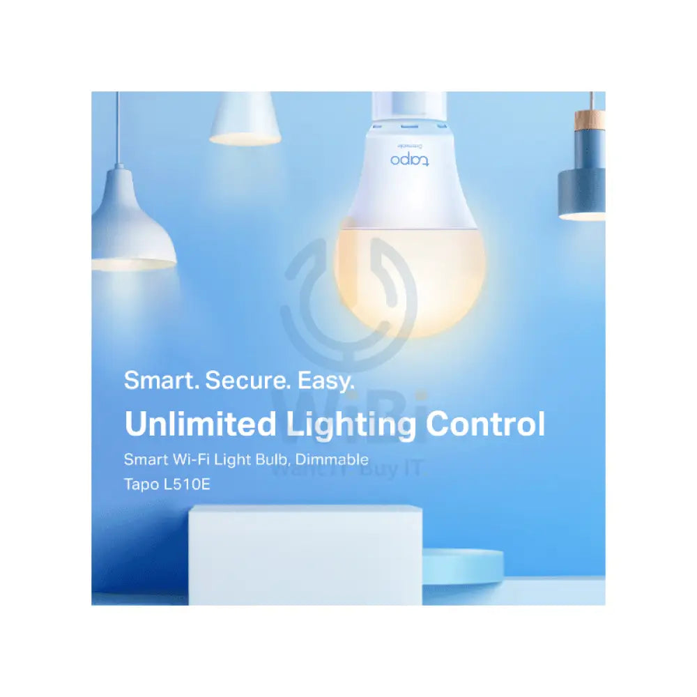 TP-Link Tapo L510E Smart Bulb - 2.4 GHz / 806 Lumens / 8.7 W Accessories > Smart Devices > Smart Bulb