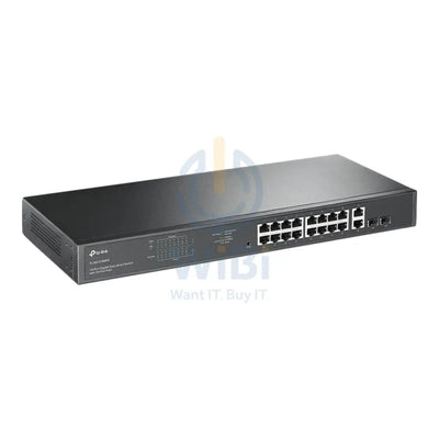 TP-Link TL-SG1218MPE - 16-Ports / RJ-45 / PoE + / SFP / Rack-Mountable - Switch Networking Products > Switches