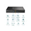 TP-LINK VIGI 8 Channel PoE + Network Video Recorder - RJ-45 / USB 2.0 / SATA / Black Cameras > Camcorders