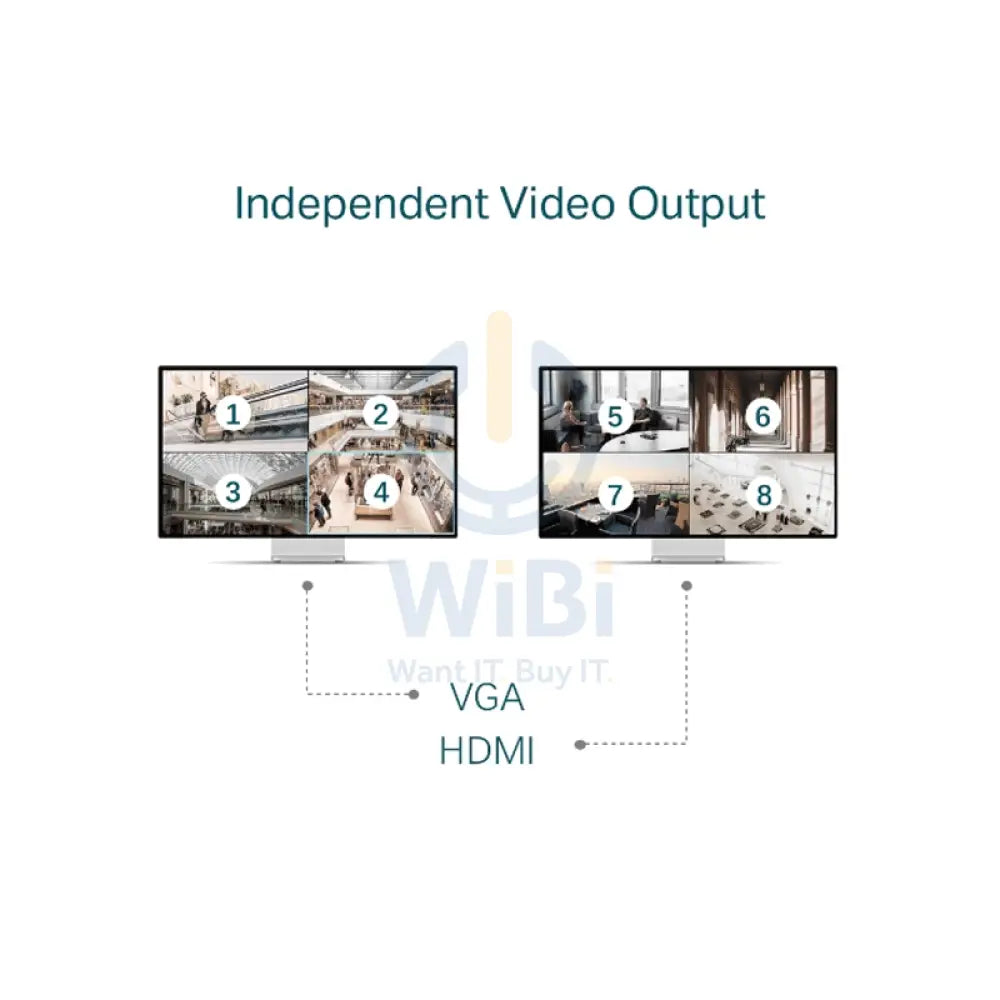 TP-Link (VIGI NVR4032H) VIGI 32 Channel Network Video Recorder - 320 Mbps / USB / LAN Cameras > Camcorders