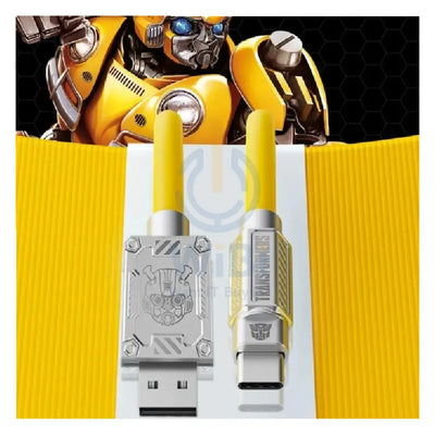Transformers TF-A01 Bumblebee Type-C Fast Charging Data Cable - Type-C / 1.5 Meter / Yellow Accessories > Cables &