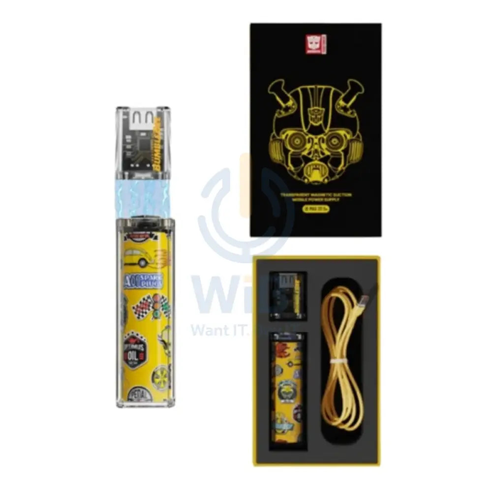 Transformers TF-D03 Bumblebee Magnetic Power Bank - 5000mAh / Combat version Accessories > Power Bank