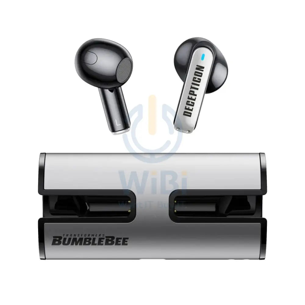 Transformers TF-T02 Wireless Bluetooth Earbuds - Silver Accessories > Audio > Headphones