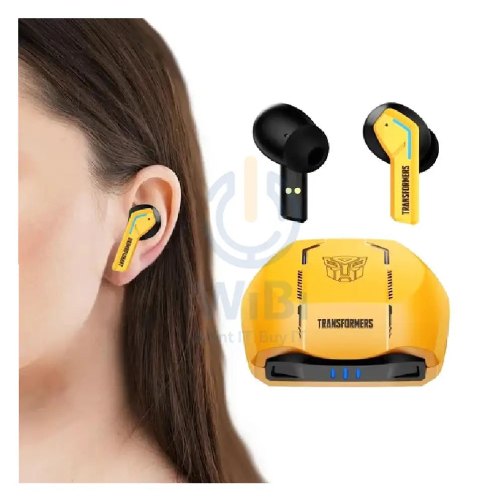 سماعات الأذن TF-T06 لاسلكي بلوتوث - أصفر اكسسوارات > الصوت > سماعات الرأس