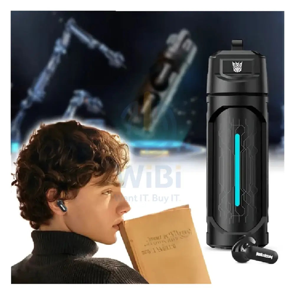 Transformers TF-T11 Wireless Bluetooth Earbuds - Black Accessories > Audio > Headphones