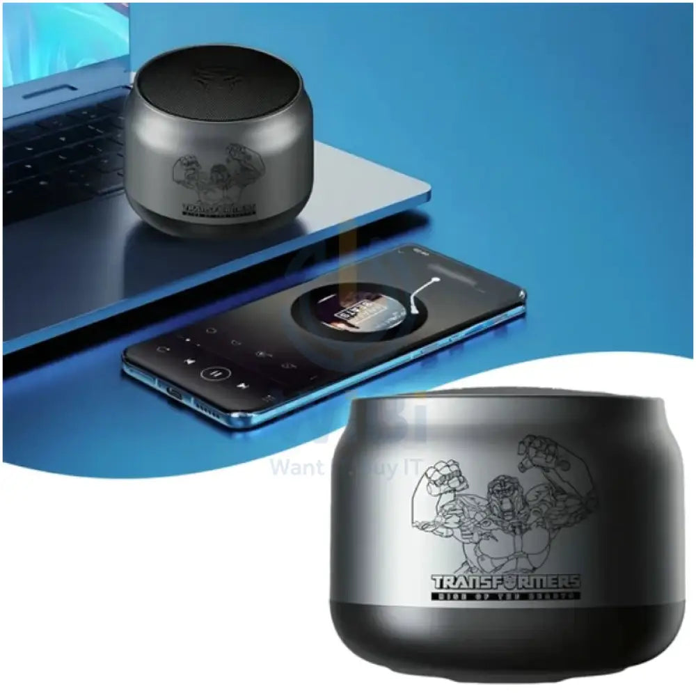 Transformers TF-Y01 Portable Bluetooth Speaker - Grey Accessories > Audio > Speakers