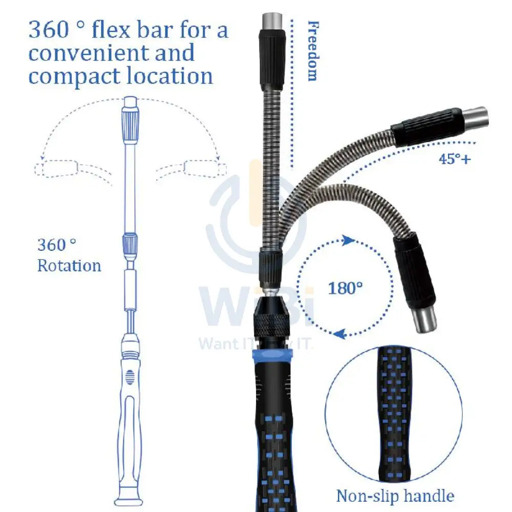 Transparent 170 in 1 Multi-Functional Screwdriver Set KS-800170 Cool Gadgets