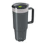 GOUI Tumbler Cup  - 600ml / Steel Grey/Yellow