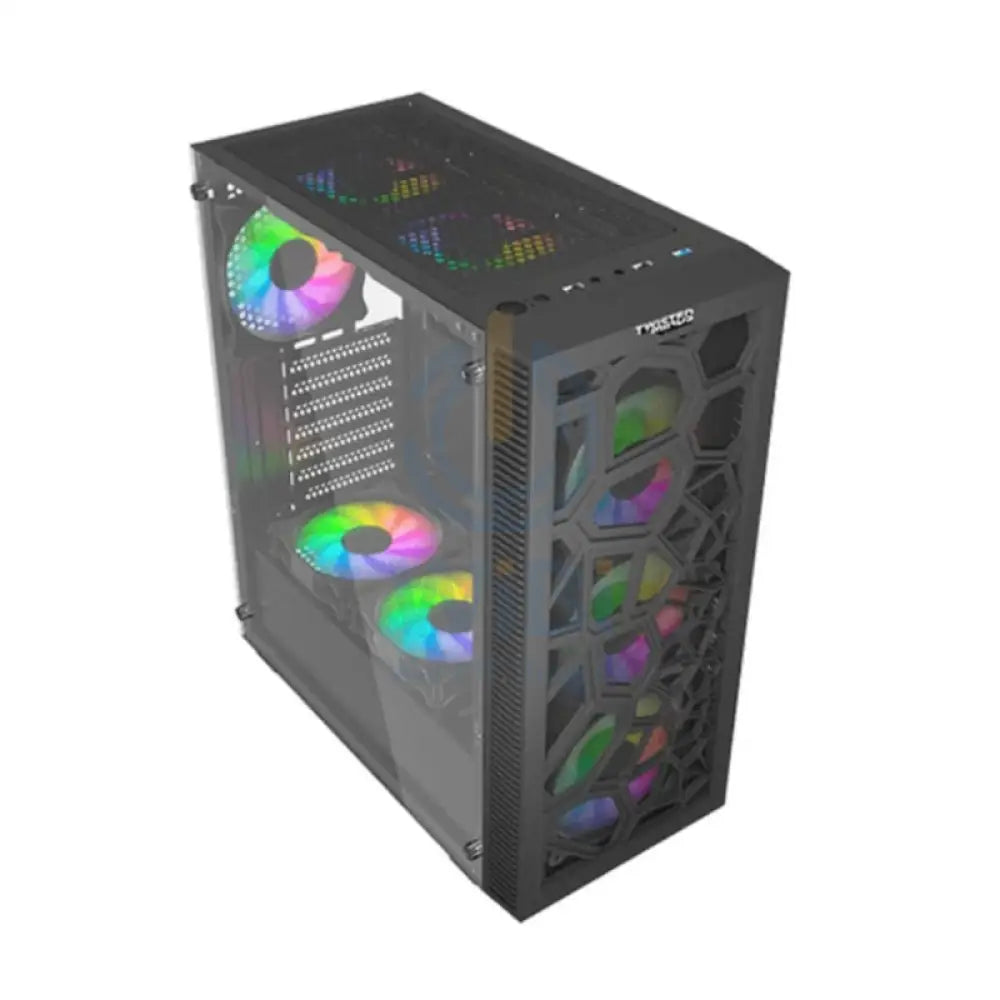 Twisted Minds 03 Spider Mid Tower Gaming Case - Black Gaming Consoles > Gaming Zone