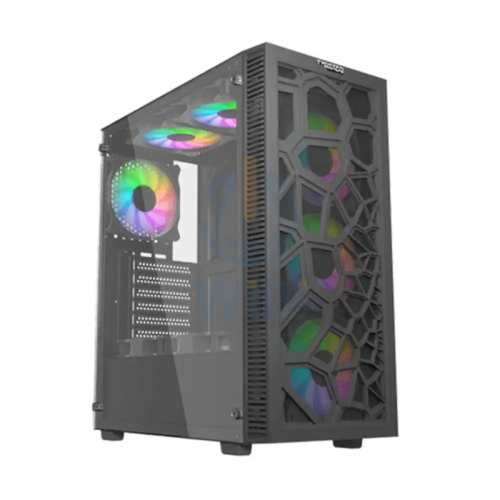 Twisted Minds 03 Spider Mid Tower Gaming Case - Black Gaming Consoles > Gaming Zone