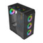 Twisted Minds Apex-03 Mid Tower ARGB Gaming Fan Case - Black Gaming Consoles > Gaming Zone