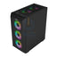 Twisted Minds Apex-03 Mid Tower ARGB Gaming Fan Case - Black Gaming Consoles > Gaming Zone