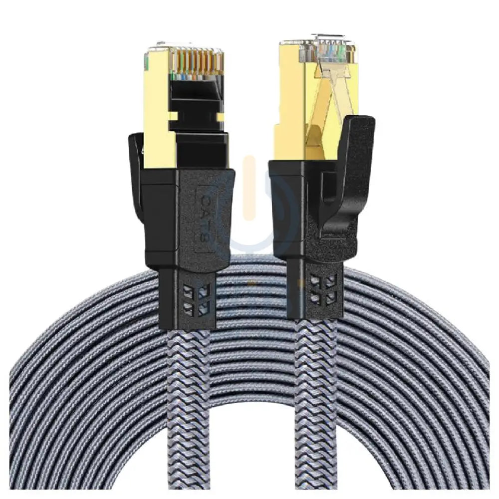 Twisted Minds CAT8 Braided Network Cable - 10 Meter / Black Accessories > Cables & Converters > Cables