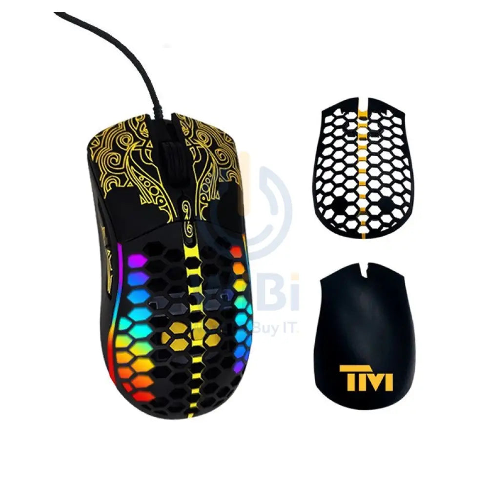 Twisted Minds CoolNight RGB Wired Gaming Mouse - Wired / 1.8 Meters / Black - Mouse Accessories > Keyboard & Mouse >