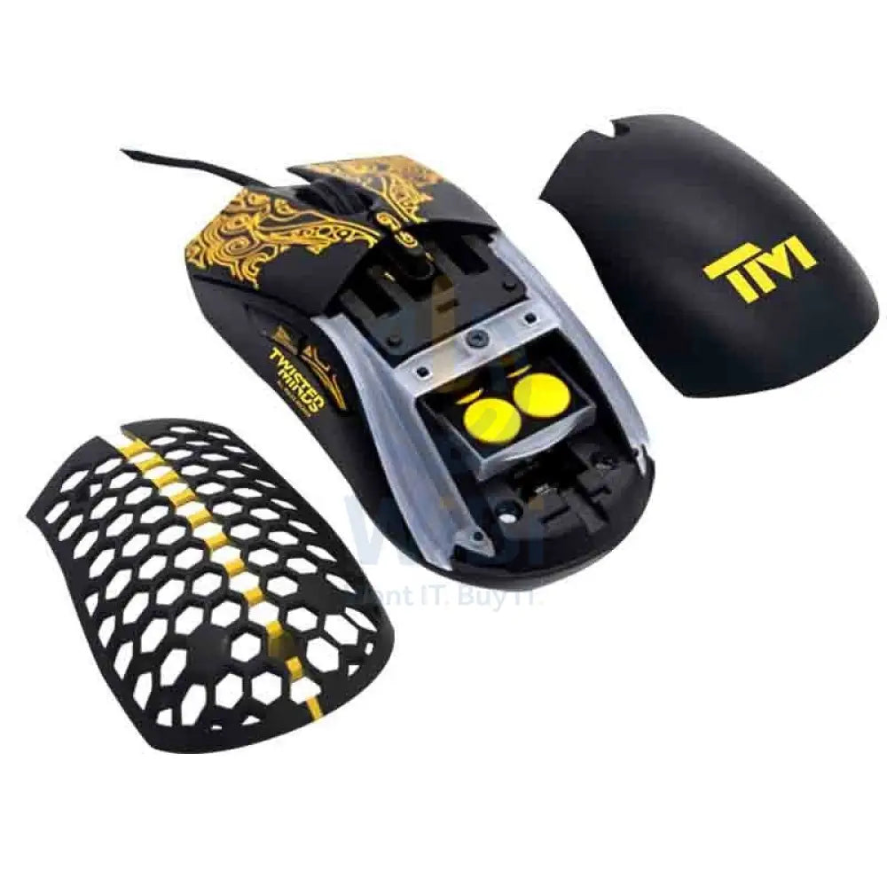 Twisted Minds CoolNight RGB Wired Gaming Mouse - Wired / 1.8 Meters / Black - Mouse Accessories > Keyboard & Mouse >