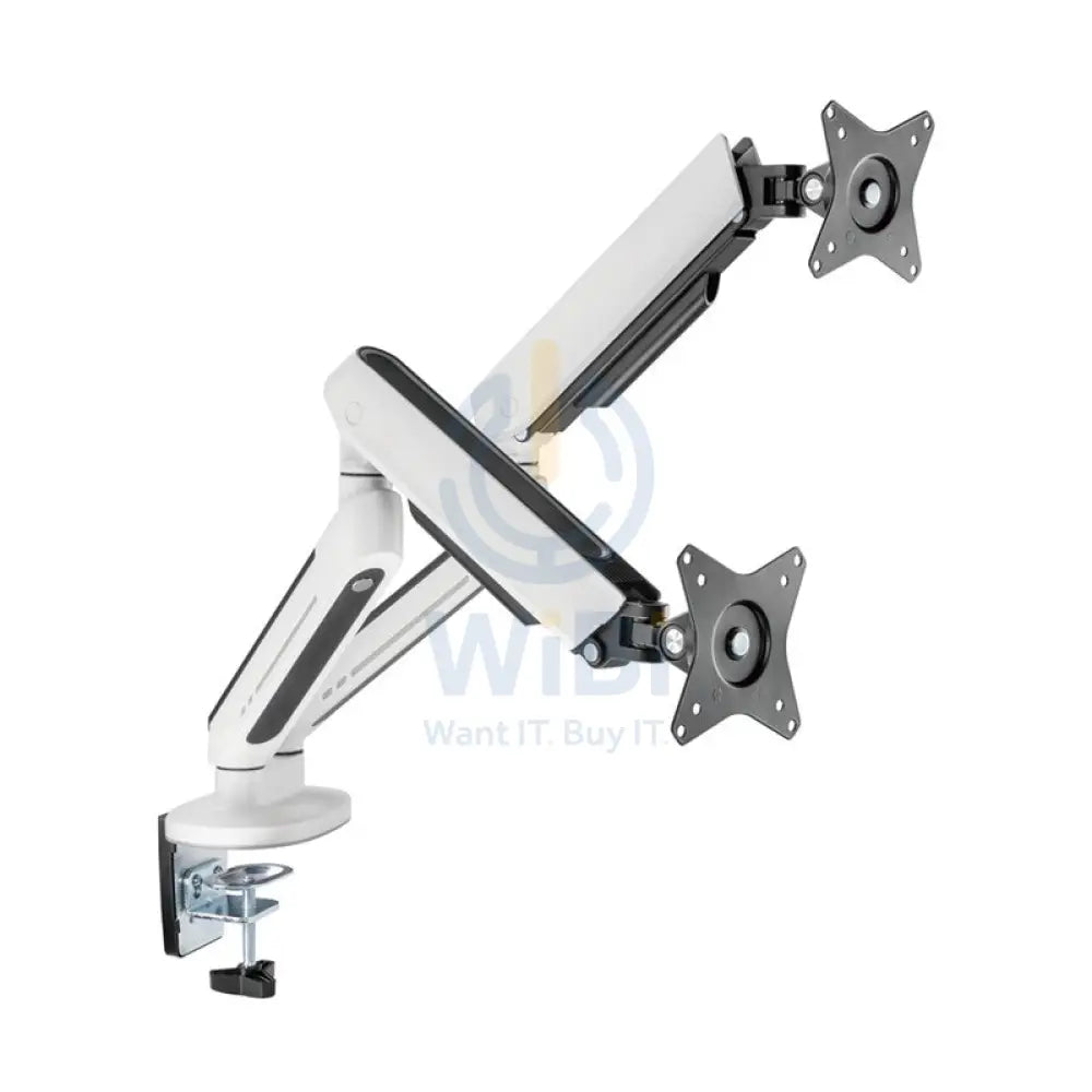 Twisted Minds Dual Monitor Arm Stand - 17’’-32’’ Inch / 477mm / RGB / White Accessories > Other Accessories > Gaming