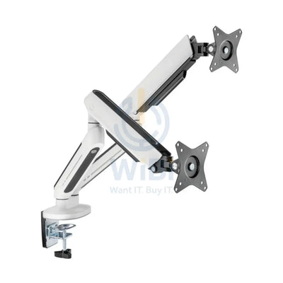 Twisted Minds Dual Monitor Arm Stand - 17’’-32’’ Inch / 477mm / RGB / White Accessories > Other Accessories > Gaming