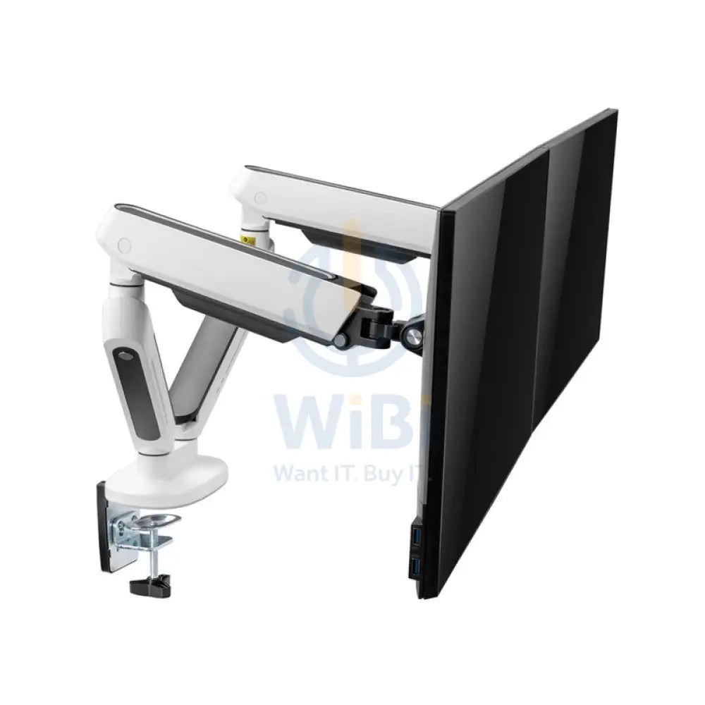 Twisted Minds Dual Monitor Arm Stand - 17’’-32’’ Inch / 477mm / RGB / White Accessories > Other Accessories > Gaming