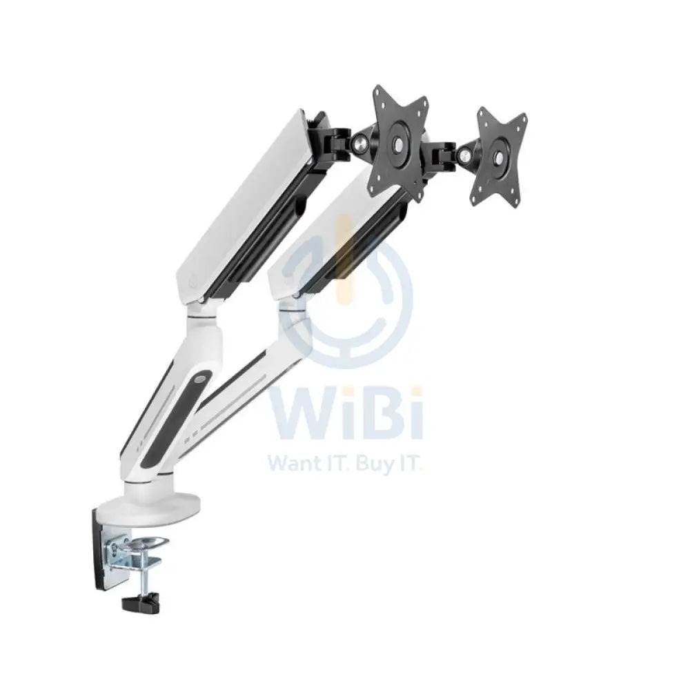 Twisted Minds Dual Monitor Arm Stand - 17’’-32’’ Inch / 477mm / RGB / White Accessories > Other Accessories > Gaming