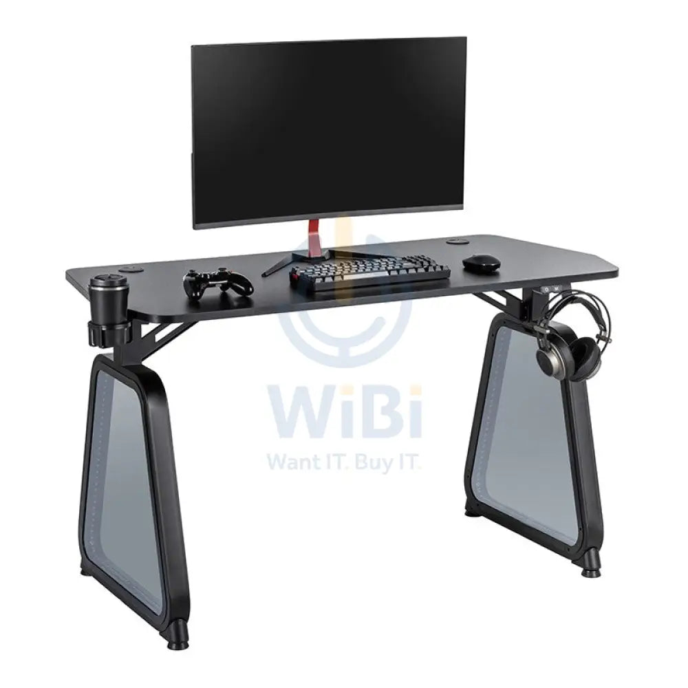 Twisted Minds INFINITY Gaming Desk with RGB Glass Legs (120*60*75 cm) Accessories > Other Accessories > Gaming Zone