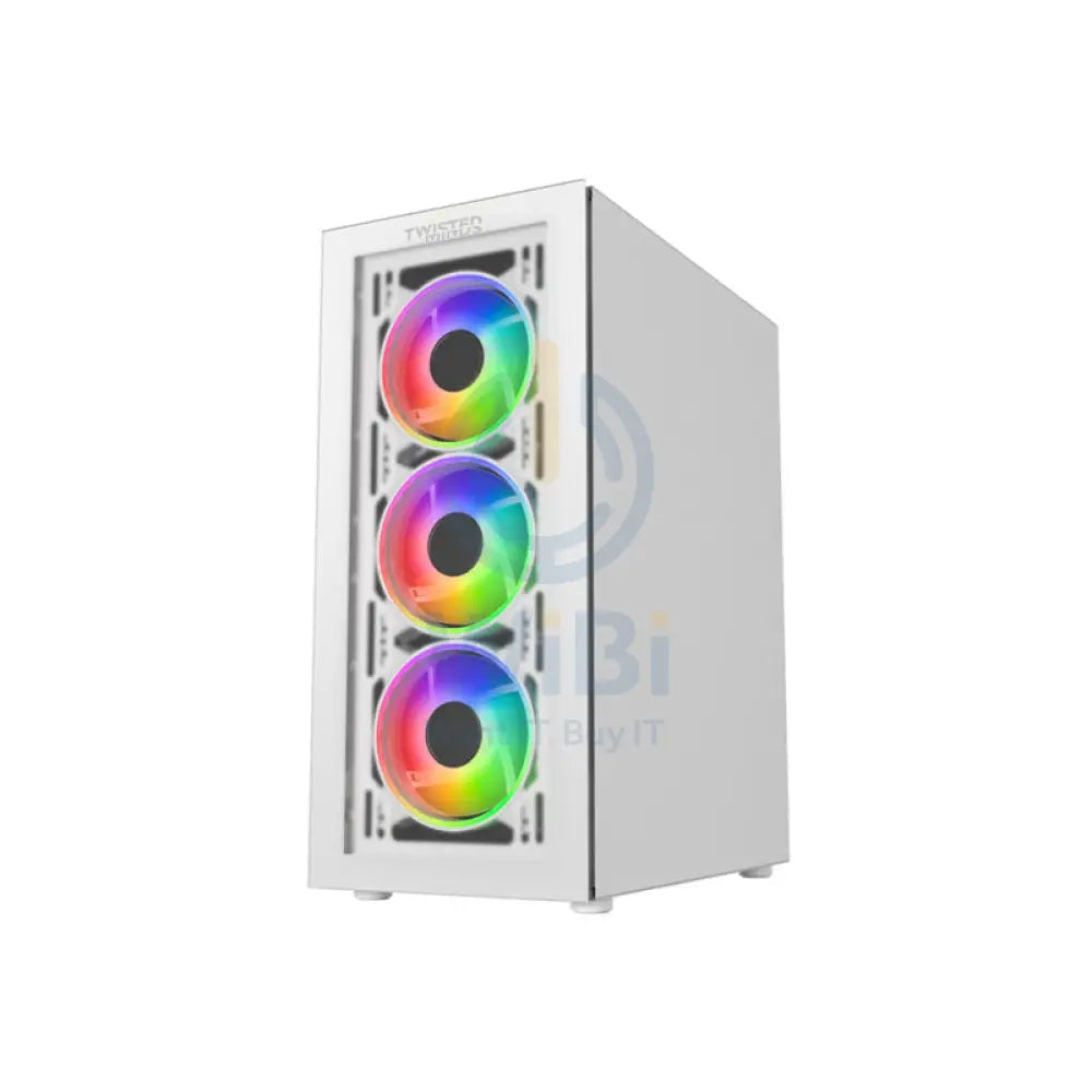 Twisted Minds Manic Shooter-03 Mid Tower ARGB Fan Gaming Case - 4 x 120mm / White Accessories > Other Accessories >