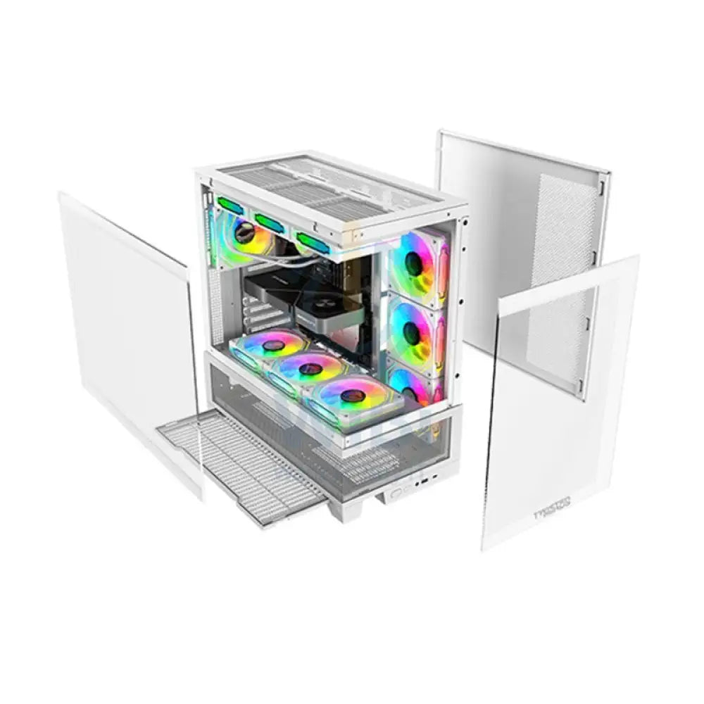 Twisted Minds Phantek-07 Mid Tower ARGB Fan Gaming Case - 7 x 120mm / White Accessories > Other Accessories > Gaming