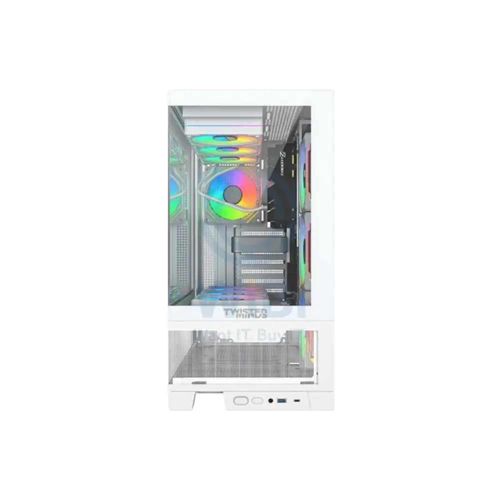 Twisted Minds Phantek-07 Mid Tower ARGB Fan Gaming Case - 7 x 120mm / White Accessories > Other Accessories > Gaming