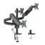 Twisted Minds Premium Triple Monitor Arm Stand And Mount For Gaming And Office Use 17’’- 27’’ Up To 7 KG With USB Ports