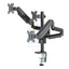 Twisted Minds Premium Triple Monitor Arm Stand And Mount For Gaming And Office Use 17’’- 27’’ Up To 7 KG With USB Ports