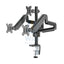 Twisted Minds Premium Triple Monitor Arm Stand And Mount For Gaming And Office Use 17’’- 27’’ Up To 7 KG With USB Ports