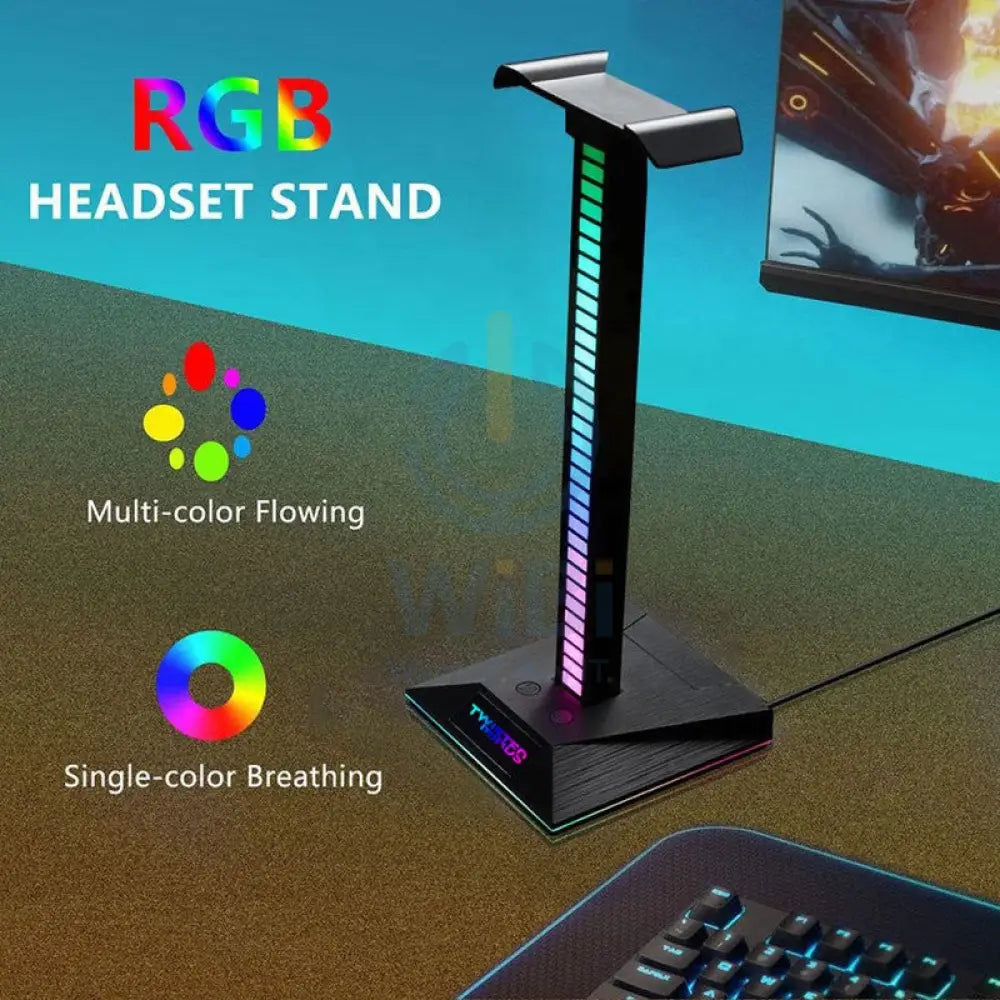 Twisted Minds RGB Gaming Headset Stand - Black Accessories > Other Accessories > Gaming Zone