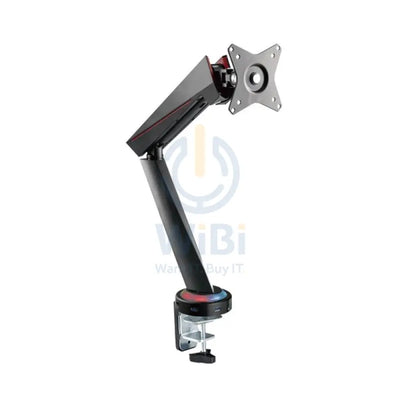 Twisted Minds Single Monitor Spring-Assisted PRO RGB Gaming Monitor Arm Stand - 17’’-32’’ Inch / 480mm / RGB / Matte