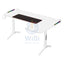 Twisted Minds WARRIOR L-Shaped RGB Gaming Desk - Right / White Accessories > Other Accessories > Gaming Zone