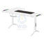 Twisted Minds WARRIOR L-Shaped RGB Gaming Desk - Right / White Accessories > Other Accessories > Gaming Zone