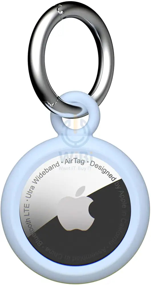 [U] by UAG Apple AirTags Dot Keychain Case - Soft Blue Accessories > Mobiles & Tablets