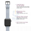 [U] by UAG Apple Watch 41/40/38mm Aurora Strap - Soft Blue Accessories > Smart Watches