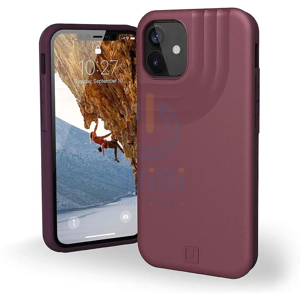 [U] by UAG iPhone 12 mini Anchor Case - Aubergine Accessories > Mobiles & Tablets > Mobiles > Screen Protectors & Covers