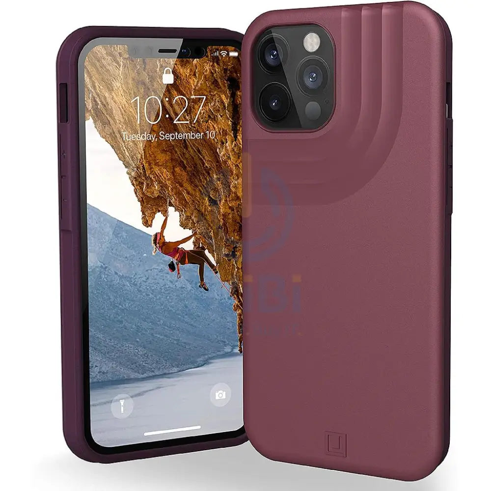 [U] by UAG iPhone 12 Pro Max Anchor Case - Aubergine Accessories > Mobiles & Tablets > Mobiles > Screen Protectors &