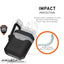UAG Apple Airpods Gen 1& 2 Hard Case V2 - Black/Grey Accessories > Mobiles & Tablets > Mobiles