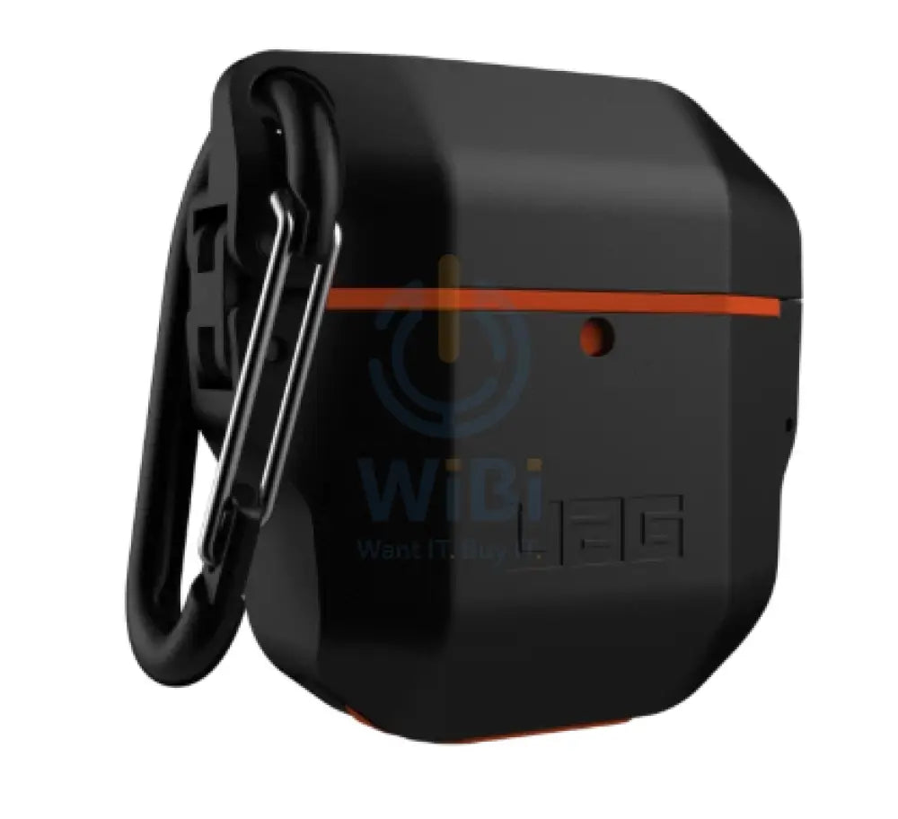 يو ايه جي ابل ايربودز  حافظة  أسود  برتقالي اكسسوارات  الصوت  سماعات الرأس