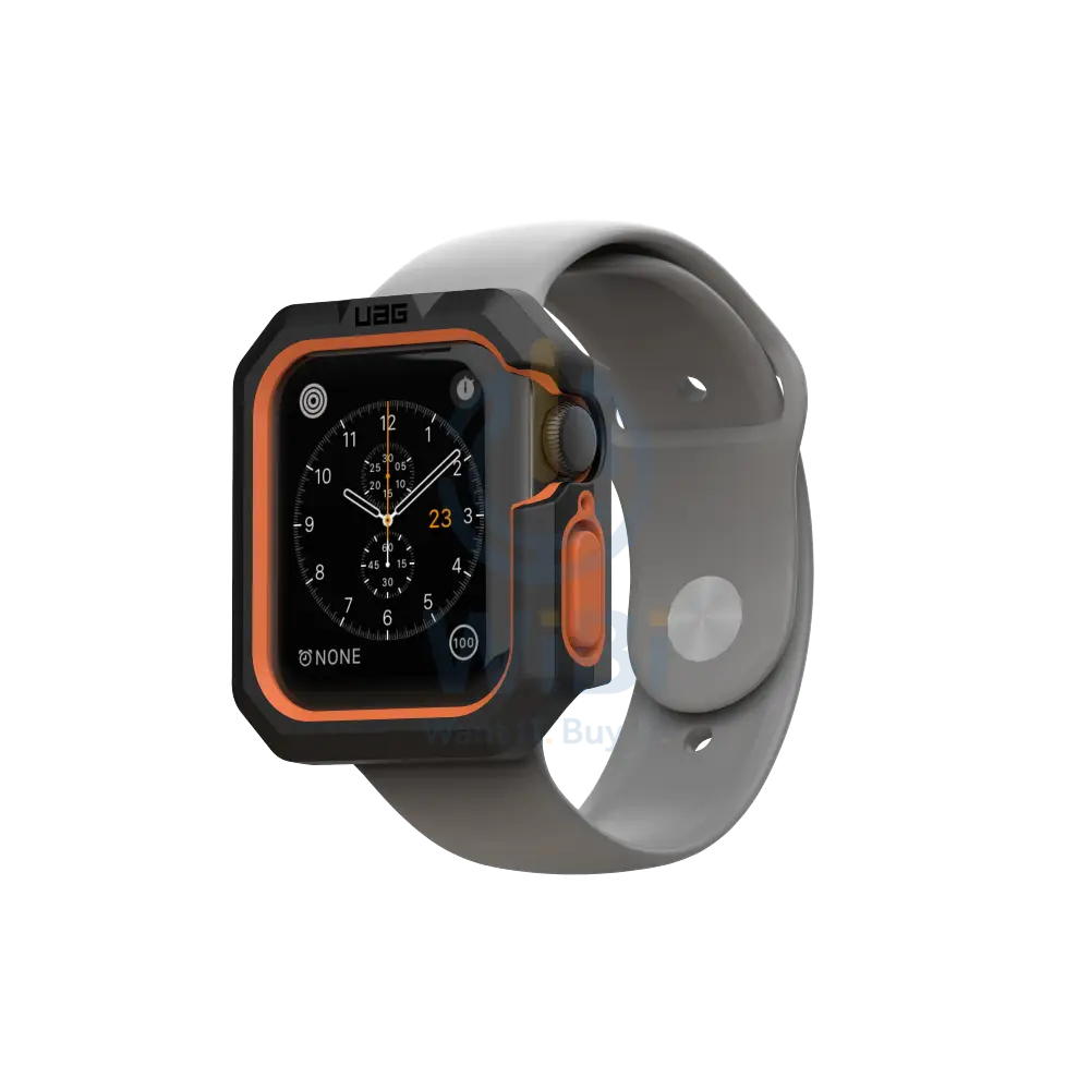 يو ايه جي ابل ساعة 40 مم الإصدار 4/5/6/6E/SE2 مدني حافظة  أسود / برتقالي اكسسوارات > ذكي ساعات الإصدار