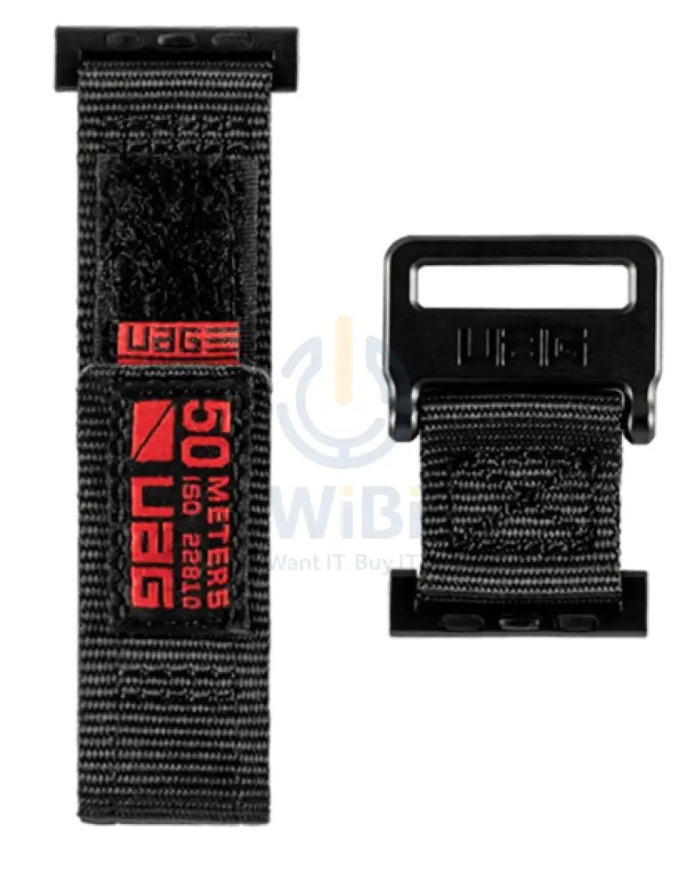 UAG Apple Watch 45mm/44mm/42mm/Ultra Active Strap - Black Accessories > Smart Watches